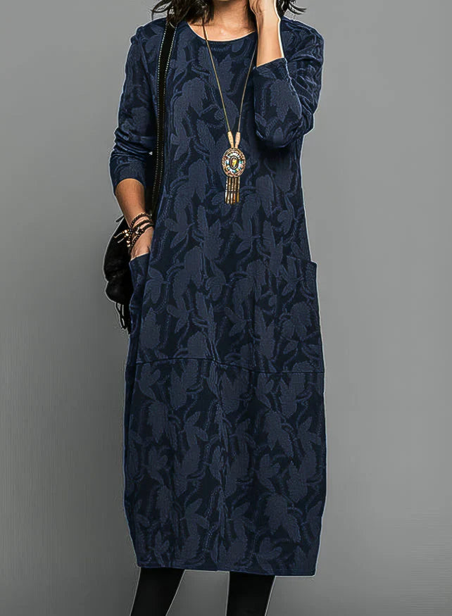 Cassie™ | Casual Round Neck Dress